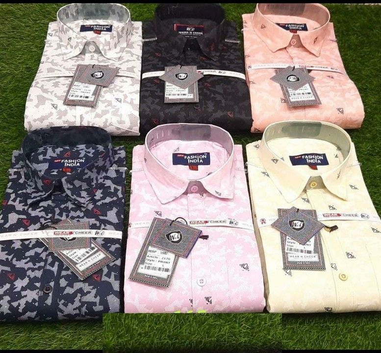 Men's shirts uploaded by business on 4/10/2021