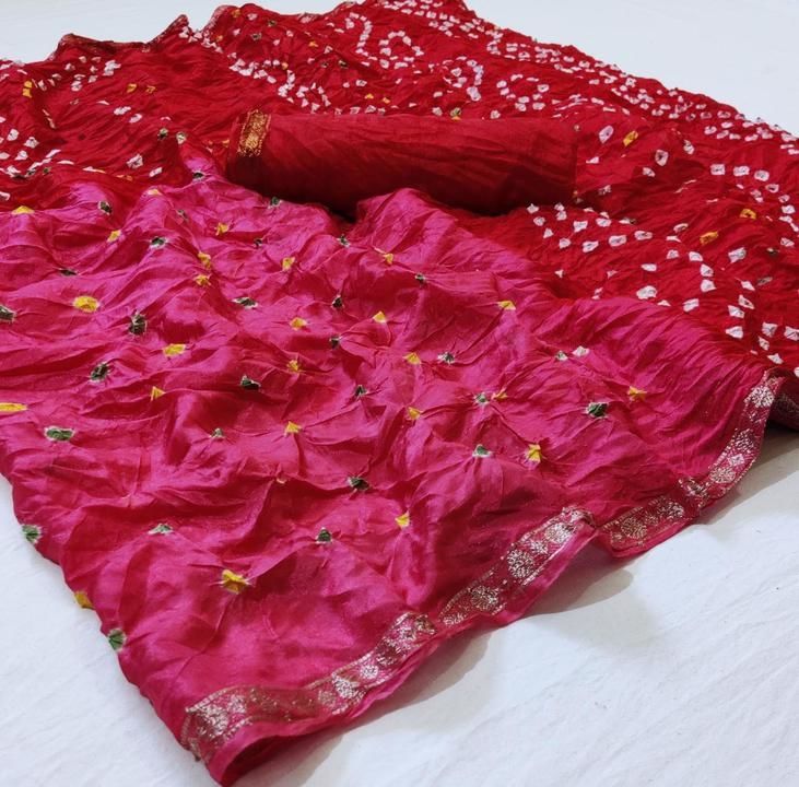 Bandhej Saree uploaded by business on 4/10/2021