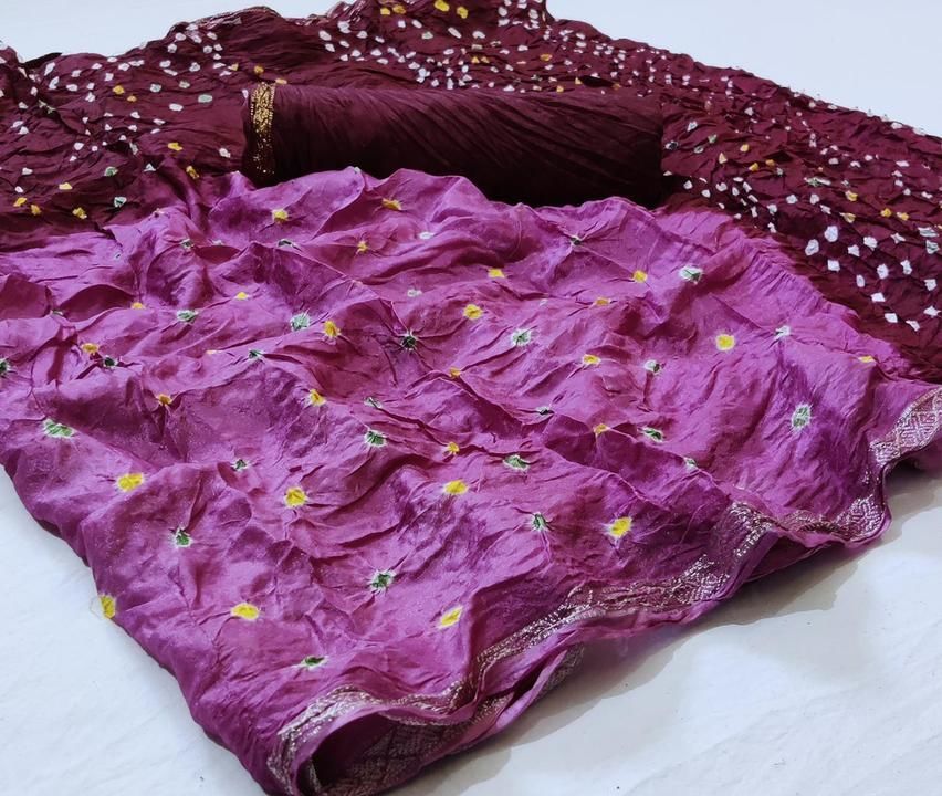 Bandhej Saree uploaded by business on 4/10/2021