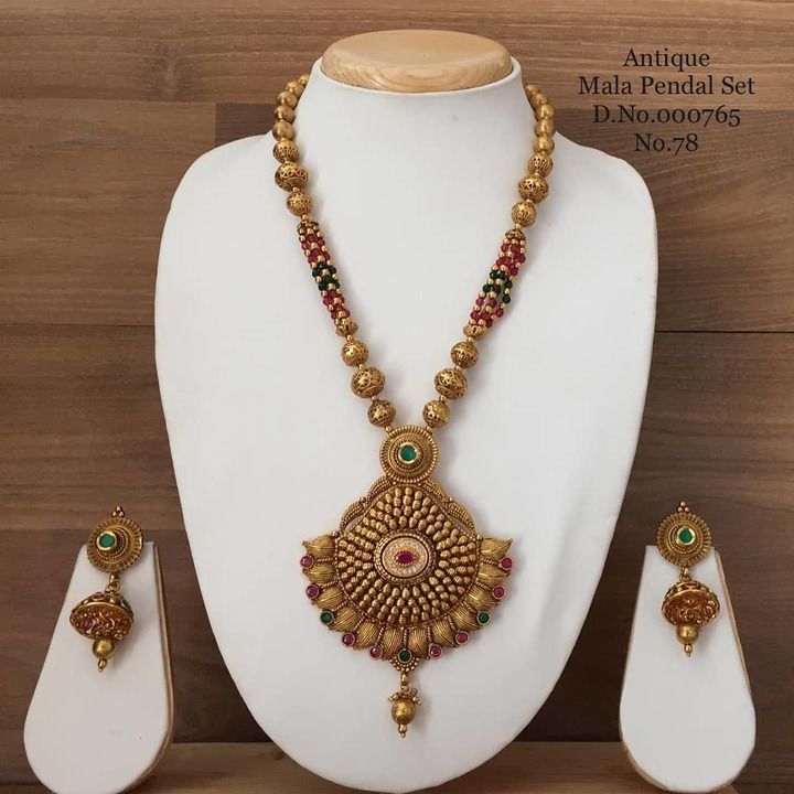 Antique mala pendal set uploaded by business on 4/10/2021
