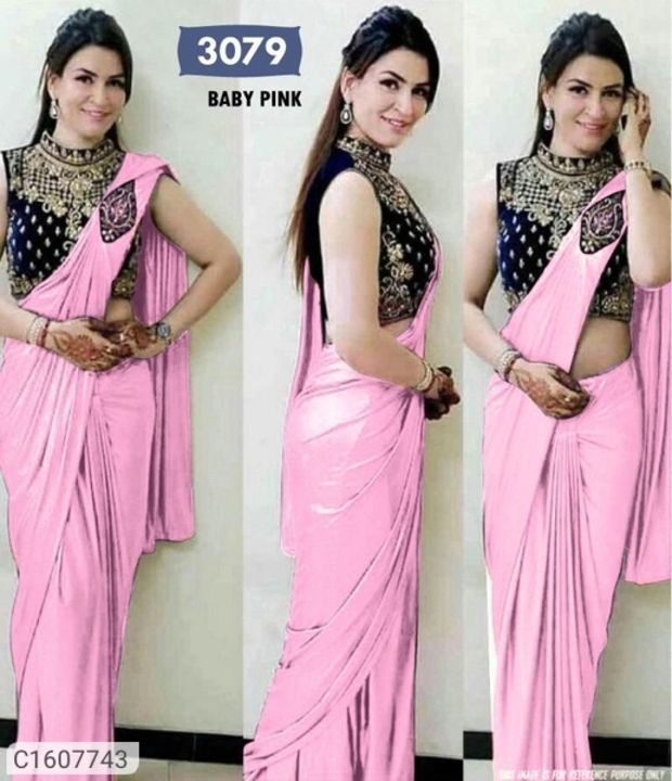 Satin silk sarees uploaded by business on 4/10/2021