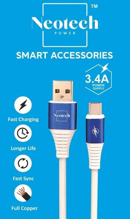 TYPE -C 3.4 AMP USB CABLE uploaded by business on 4/10/2021