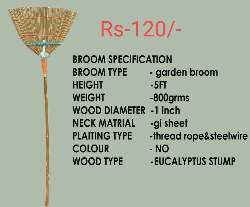 Post image We are the manufacturer for coco brooms with good quality for bulk orders contact for best price