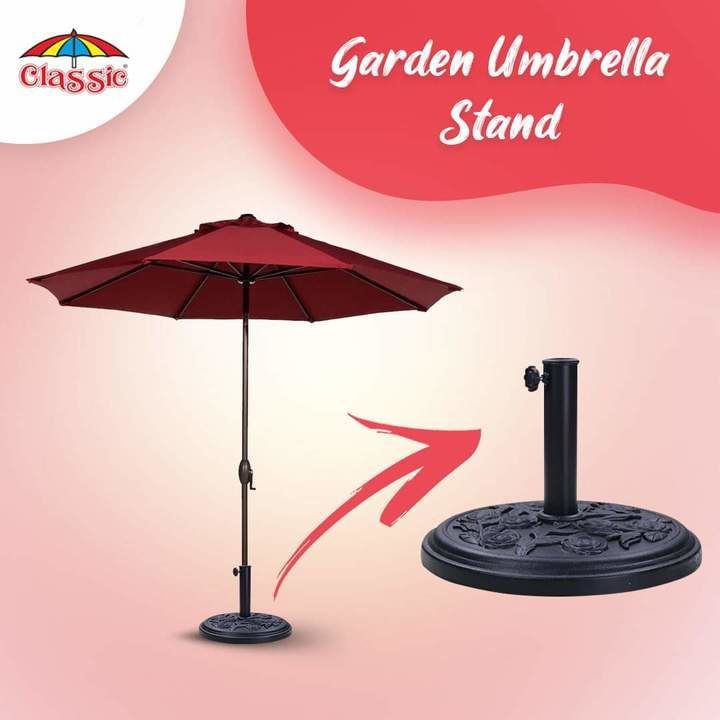 Heavy 10kg stand for garden Umbrella  uploaded by Classic International  on 4/11/2021
