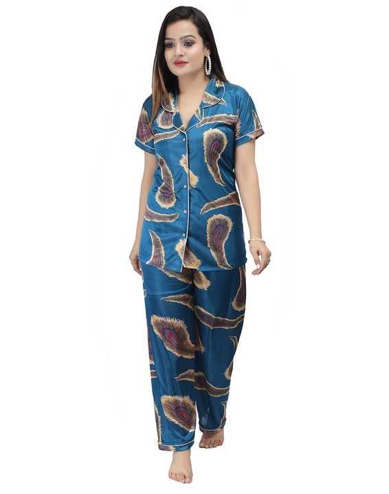 Women's Printed Night Suit  uploaded by business on 4/11/2021