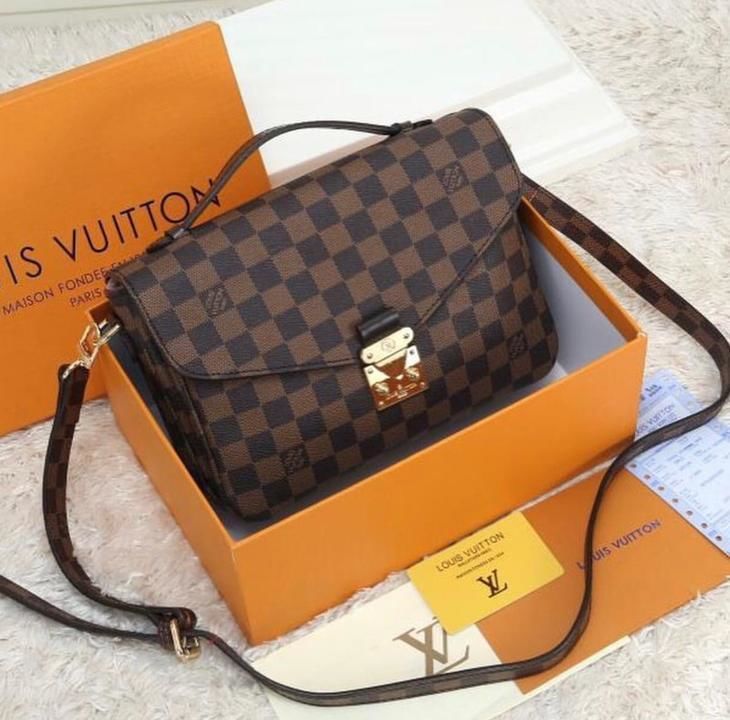 LV METIS POCHETTE MM CROSSBODY HIGH QUALITY LEATHERITE BAGS WID ORIGINAL LV DUSTBAG  uploaded by Rakesh Textiles on 4/11/2021