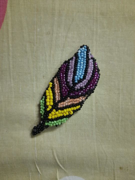 Colorful leaf brooch  uploaded by Dharala Products  on 4/11/2021