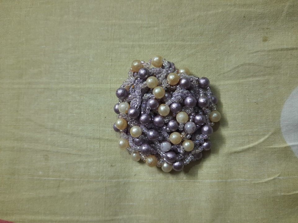 Pearl flower brooch uploaded by Dharala Products  on 4/11/2021