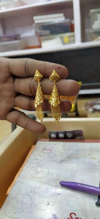 Gold plate earing 130 uploaded by business on 4/11/2021