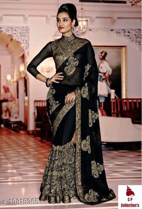 Post image COD
FREE SHIPPING

Saree Fabric: Chiffon
Blouse: Running Blouse
Blouse Fabric: Jacquard
Pattern: Embroidered
Blouse Pattern: Embroidered
Multipack: Single
Sizes: 
Free Size (Saree Length Size: 5.5 m, Blouse Length Size: 0.8 m) 

Easy Returns Available In Case Of Any Issue