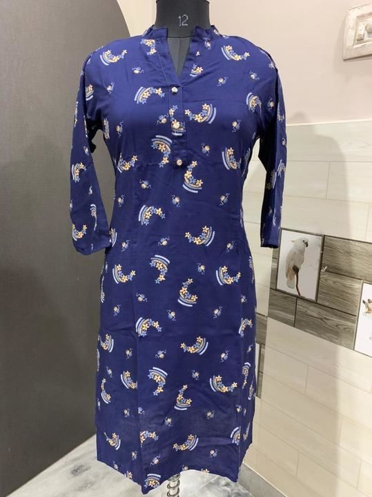 
⭐ *Full printed Kurti with Printed plazzo* uploaded by A N T collections on 4/11/2021