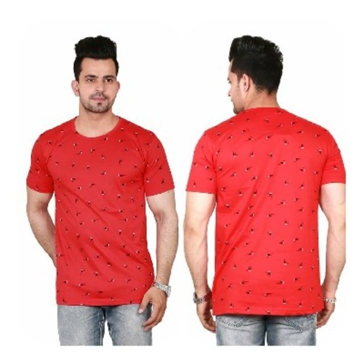 Post image Cotton lycra t-shirts M L  XL XXL
225₹ per piece gst + delivery charges extra