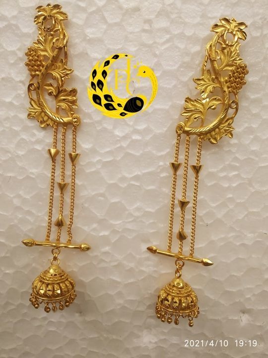 Jhumka earrings uploaded by business on 4/11/2021