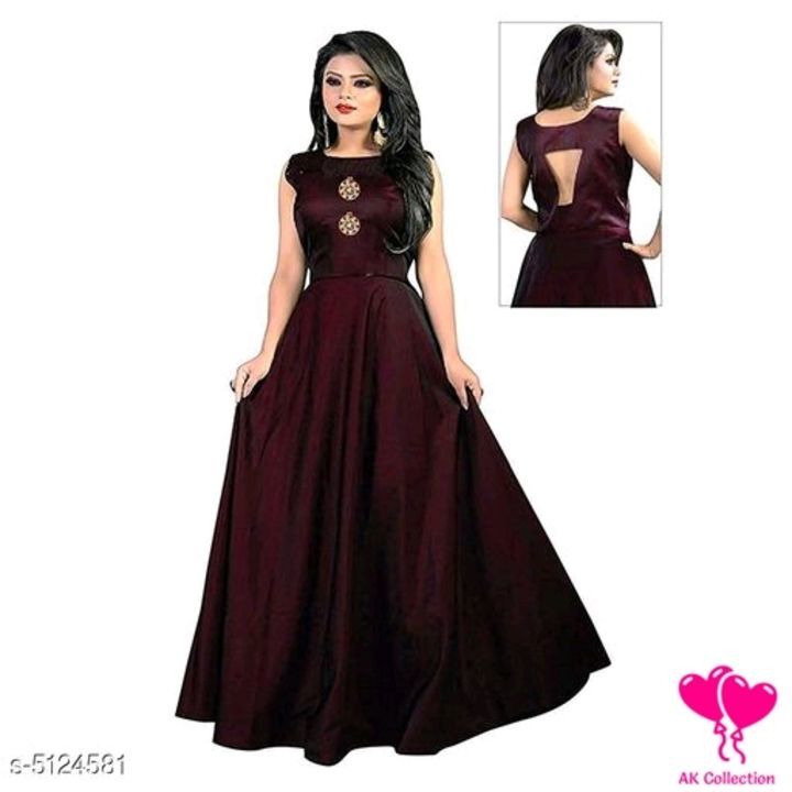 Trendy Women's Gown
 uploaded by A.K collection online shopping. on 4/11/2021