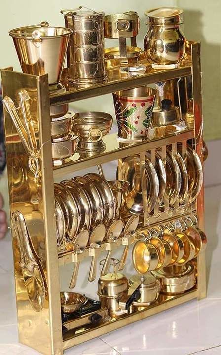 Brass bhatukali set  uploaded by Urvi collection on 4/11/2021