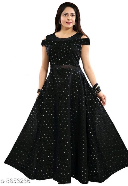 Post image Whatsapp -&gt; https://ltl.sh/7A5oIqCT (+918826958063)
Catalog Name:*Pretty Partywear Women Gowns*
Fabric: Satin
Sleeve Length: Short Sleeves
Pattern: Zari Woven
Multipack: 1
Sizes:
M (Bust Size - 38 in )
XL (Bust Size - 42 in )
Free Size 
Rs 500 only
Dispatch: 2-3 Days
Easy Returns Available In Case Of Any Issue
*Proof of Safe Delivery! Click to know on Safety Standards of Delivery Partners- https://ltl.sh/y_nZrAV3