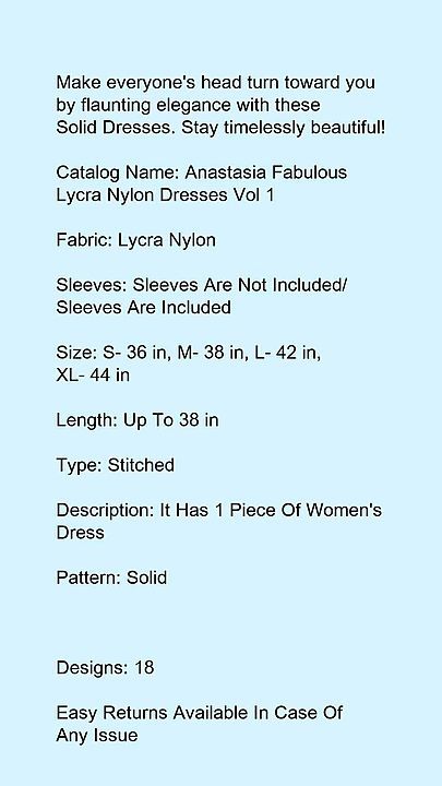 Knee length Nylon Dress uploaded by business on 7/24/2020