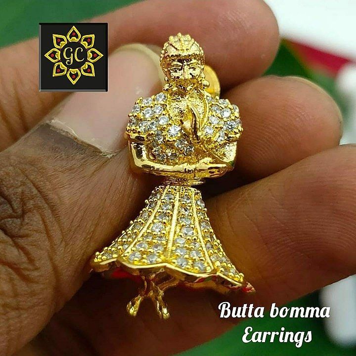 Product image with price: Rs. 450, ID: buttabomma-earrings-f51e8e3b