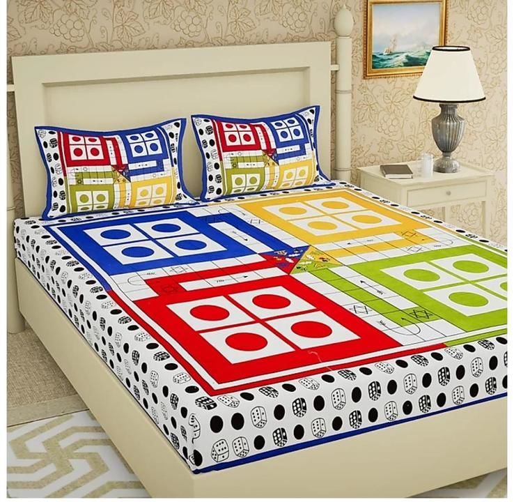 Pure Cotton Bedsheet For Double Bed uploaded by business on 4/12/2021