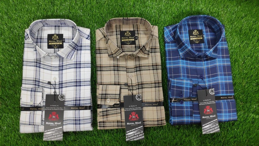 Royal man formals shirts uploaded by Arihant textiles on 4/12/2021