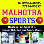 Business logo of Malhotra sports