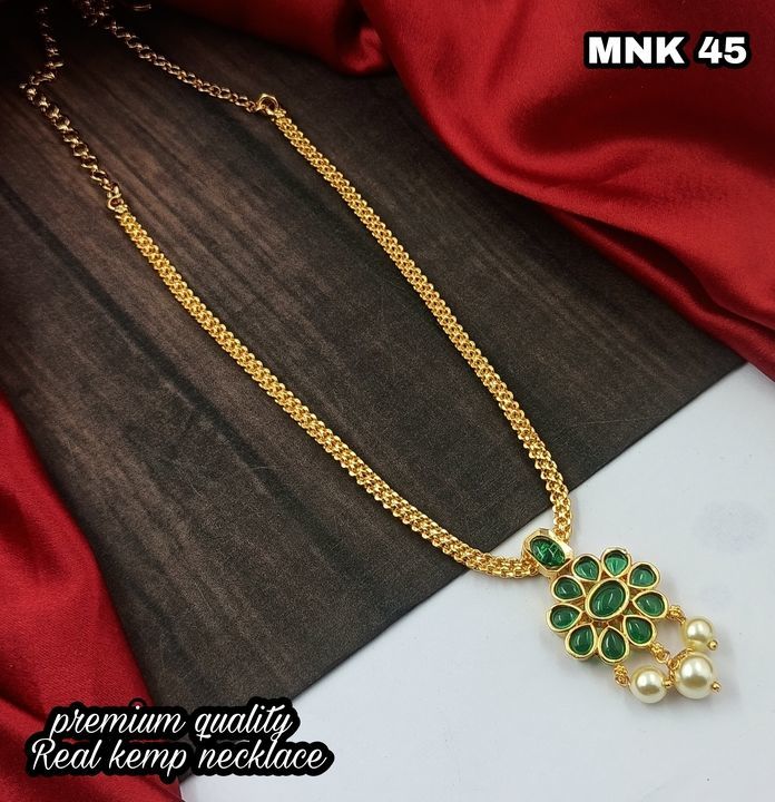 Kemp stone necklace uploaded by Minaka fashion jewelry on 4/12/2021