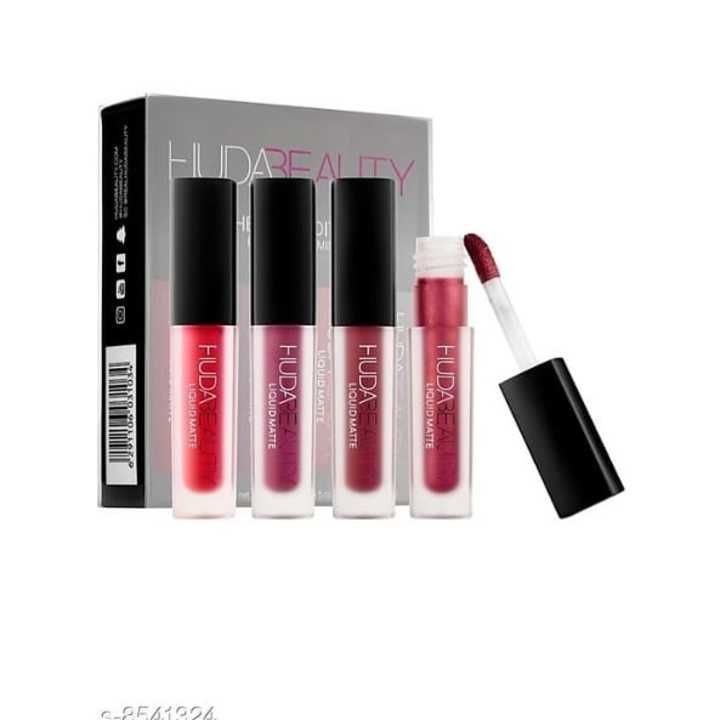 Huda beauty liquid lipstick pack of 4 uploaded by business on 4/13/2021