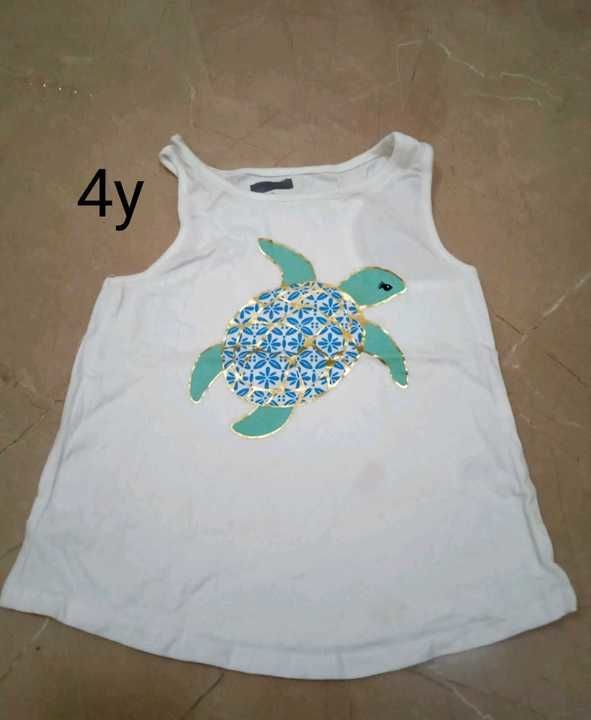 Post image 💥💥 *Girls Sleeveless Fancy Tshirts* 💥💥

🧚🏻‍♀️🧚🏻‍♀️ *Stylish and comfortable Branded Girls  Sleeveless Fancy Tshirts* 🧚🏻‍♀️🧚🏻‍♀️
 
🦁 *SIZE*  1to16y
mentioned on the images 

🦁 *BRAND* - Crazy

🐯 *PRICE - 150/-* per piece

 shipping extra 

Buy 4 piece get Freeship💰

*PREMIUM QUALITY* 🥳🥳

✈️ *Book Fast*✈️
kp
