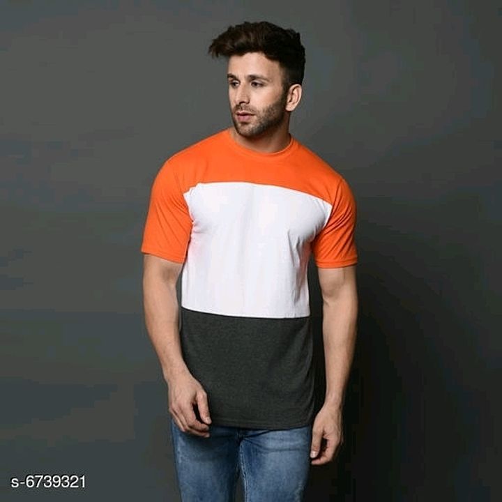 Trendy Men's Tshirts  

Fabric: Cotton
Sleeve Length: Short Sleeves
Pattern: Printed uploaded by Sara designers on 7/25/2020