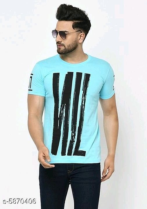 Trendy Men's Tshirts  

Fabric: Cotton
Sleeve Length: Short Sleeves
Pattern: Printed uploaded by business on 7/25/2020