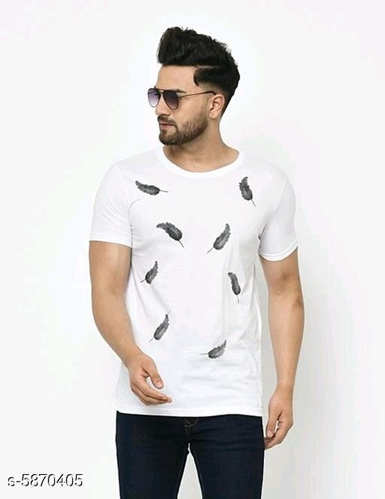 Trendy Men's Tshirts  

Fabric: Cotton
Sleeve Length: Short Sleeves
Pattern: Printed uploaded by business on 7/25/2020