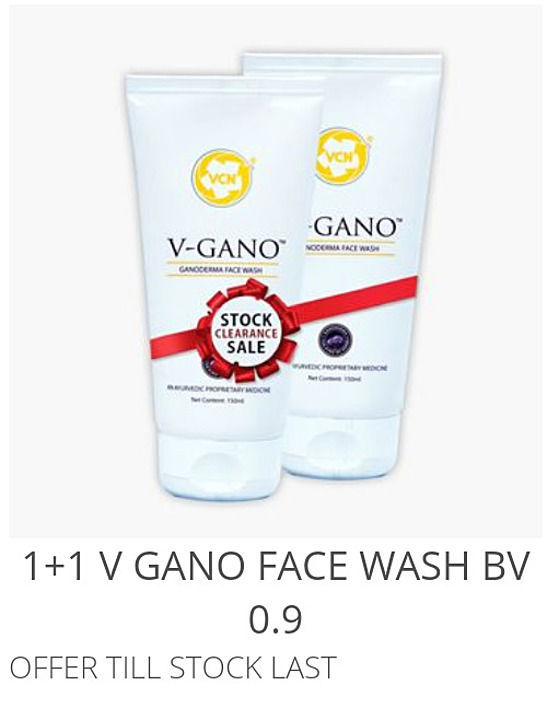 V Gano Face Wash uploaded by business on 5/19/2020