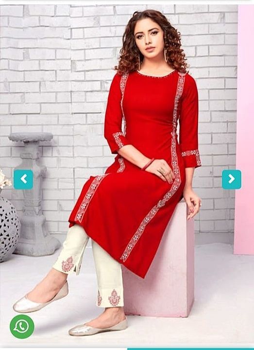 Post image Hey! Checkout my updated collection Kurti and pant.