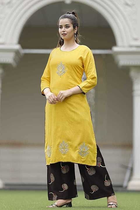 Post image Hey! Checkout my new collection called Kurti and pallazo.