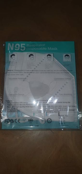 N95 Mask uploaded by business on 4/13/2021