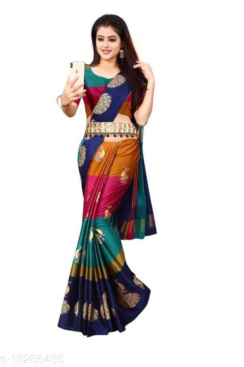 Latest silk saree uploaded by business on 4/14/2021