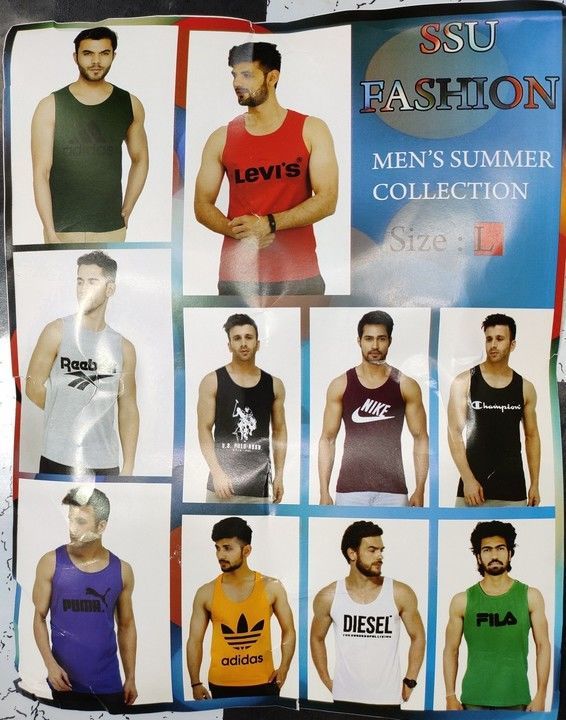 Cotton sleeveless tshirts uploaded by business on 4/14/2021