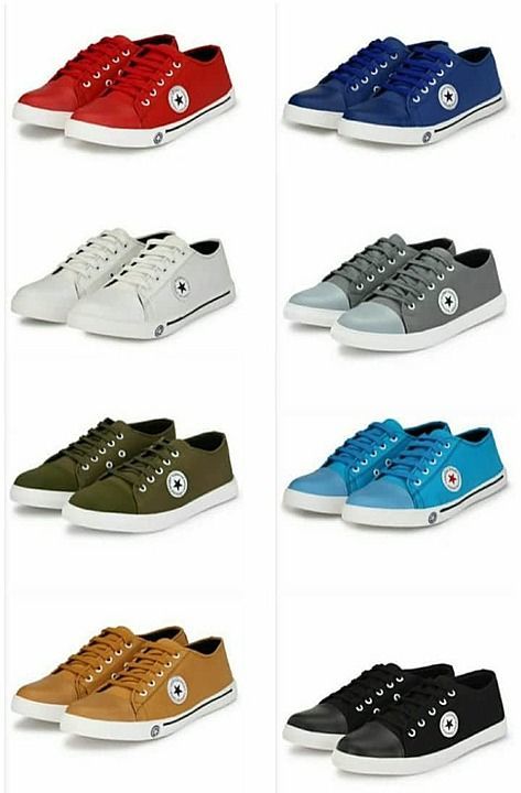 Post image Superb quality canvas sneakers at discounted prices.