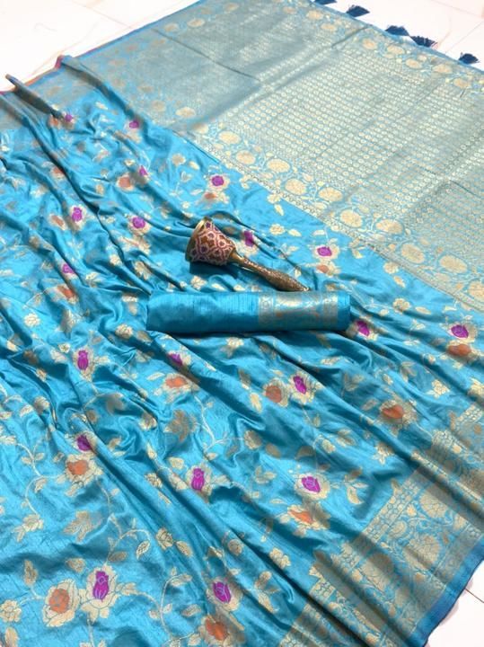 Pure silk saree uploaded by business on 4/14/2021