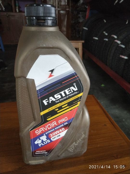 Fasten 20w40 1200 ml uploaded by Phulan Motorcycle Works on 4/14/2021