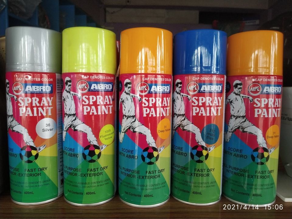 ABRO sprey paint  uploaded by business on 4/14/2021