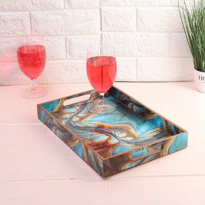 Wooden Tray - Rishan Lifestyle uploaded by RS Sales on 4/14/2021