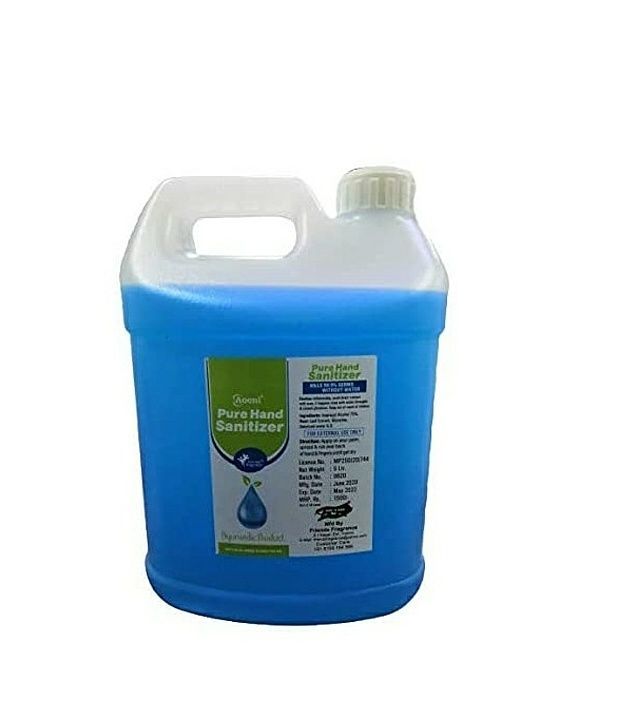 Hand sanitizer 5 litre  uploaded by Rishimuniveda on 7/25/2020
