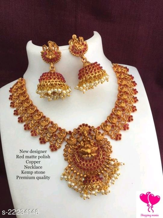 Catalog Name:*Twinkling Fancy Women Necklaces & Chains*
Base Metal: Copper
Plating: Gold Plated - Ma uploaded by Sri sai collections on 4/14/2021