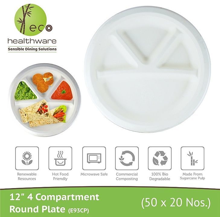 3CP Disposable Plates uploaded by Real Plastic Corporation on 7/25/2020