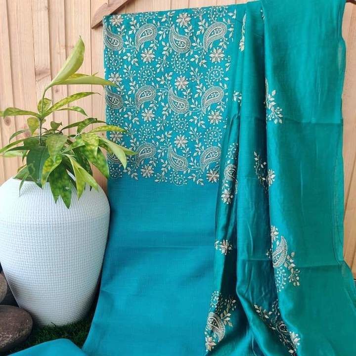 Post image I am manufacturer.....  To Get minimum price any Reseller and wholeseller

Can contact on my WhatsApp..6203323167..

🥦new design 🥦

👉🏻 SOFT SILK DRESS METERIAL 



👉🏻 BEST QUALITY 



👉🏻 TOP LENGTH.. 2.5 Mt
BOTTOM Length.    2.5 MT

DUPATTA.   2.5 MT