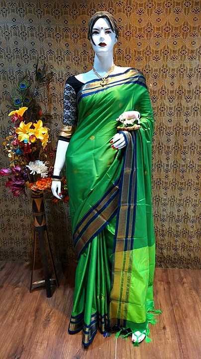 Post image Hey! Checkout my new collection called Khadiyal paithani sico silk sarees.