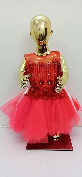 Kids Fancy Frock with 16-18 size with 3 colours uploaded by business on 7/25/2020