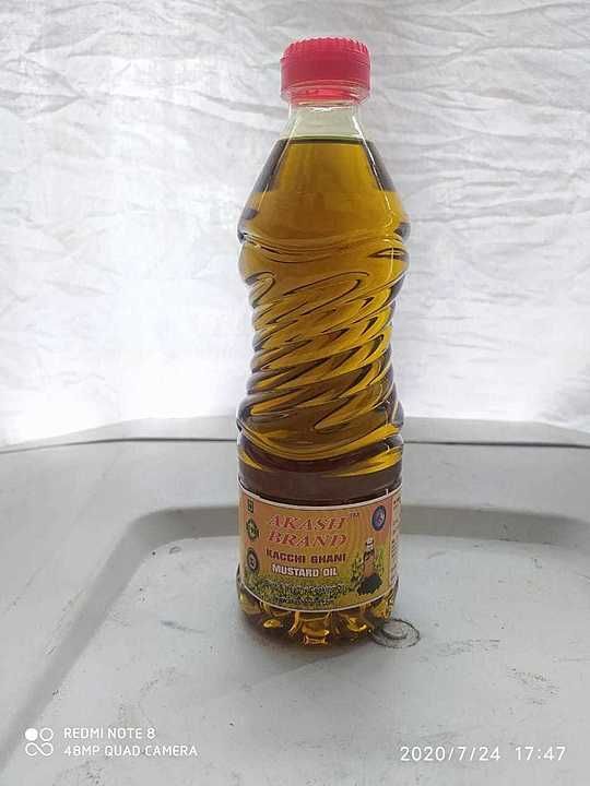 Post image Akash Brand Musterd Oil 100 % Pure oil hi  Up Meerut Ka Brand hi