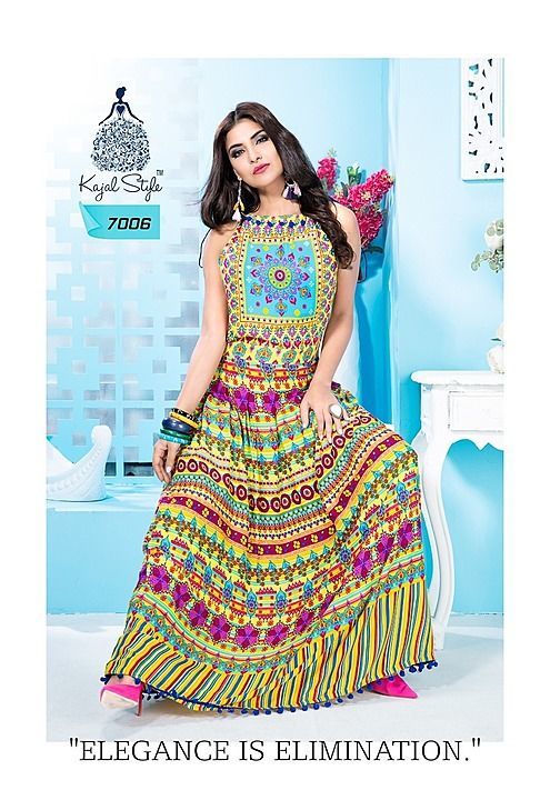Floor length kurti  uploaded by Subh India  on 7/25/2020